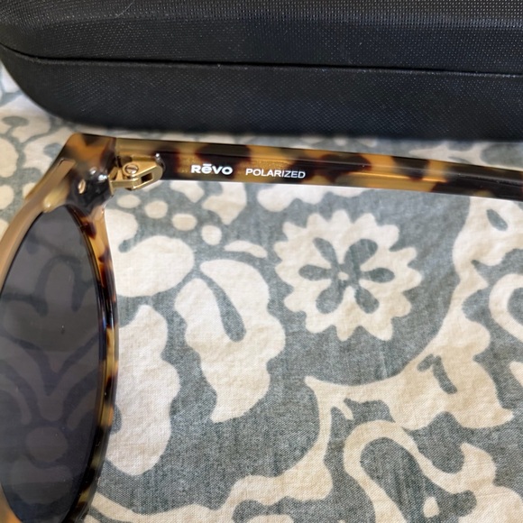 Revo Tortoise Frame Sunglasses with  Mirrored Lenses - Bolt Kendall Toole main image 5